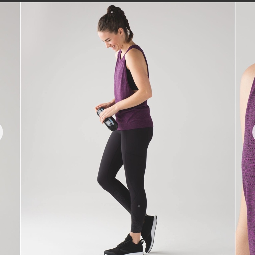 Lululemon Breeze By Muscle‎ Tank Aurora/Black 4